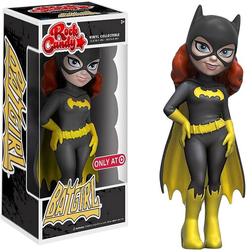 Figura Rock Candy DC de Batgirl con el traje negro