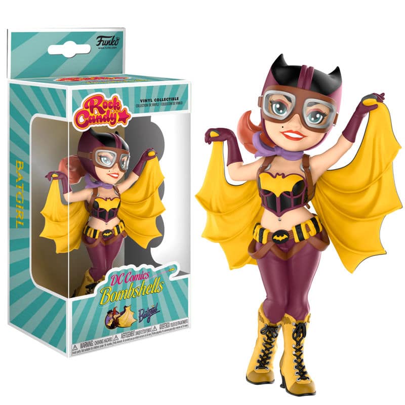 Figura Rock Candy DC de Batgirl de Bombshells