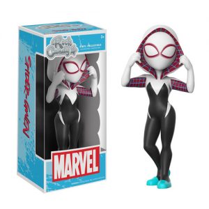Figura Rock Candy de Spider Gwen (Marvel) con máscara